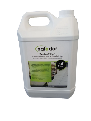Naloda&reg; ProbioClean: Probiotische Terras- &amp; Gevelreiniger  | Zonder schrobben | 5 liter
