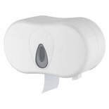Dispenser Toiletrollen Duo Wit – Wandhouder met Reserverol