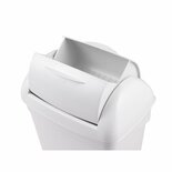 Dameshygiënebox Wit | Damesverbandcontainer | 8 Liter – Hygiënisch voor Toiletruimtes
