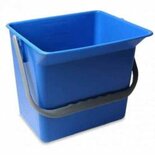 Blauwe Kunststof Emmer | 6 Liter | Robuust & Duurzaam