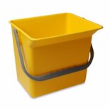 Gele Kunststof Emmer | 6 Liter | Robuust & Veelzijdig