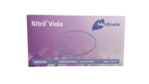 Nitril Handschoenen Paars – Meditrade Viola | Professionele Handschoenen | 100 stuks | Latexvrij