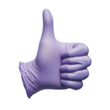 Nitril Handschoenen Paars – Meditrade Viola | Professionele Handschoenen | 100 stuks | Latexvrij