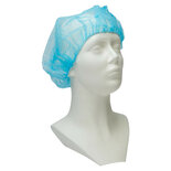 Haarnetjes Oxxa Cover 2030 baret | pannekoekmodel | PP | Blauw | Ø 53cm | 100 stuks