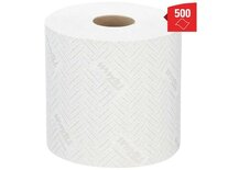 Poetsrol WypAll L10 1-laags | 18,3cm x 190m | 500 vellen | Wit | 6 rollen