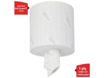 Poetsrol WypAll L10 1-laags | 18,3cm x 190m | 500 vellen | Wit | 6 rollen