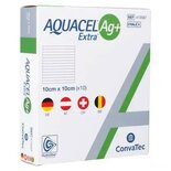 Aquacel Ag+ Extra | 10x10 cm | 10 stuks