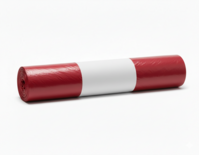 HDPE Afvalzakken Rood 58x100cm | 60L | T23 | 500 stuks | Sterk & Scheurvast