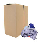 Bonte poetsdoeken Interlock | Gekleurd | 10kg