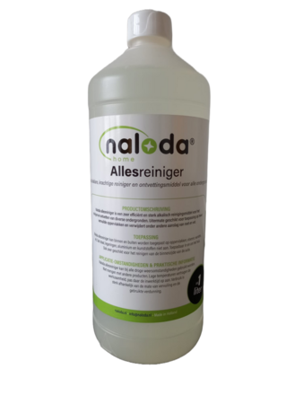 Naloda Allesreiniger | Sterke ontvetter | Gebruiksklaar | 1 liter