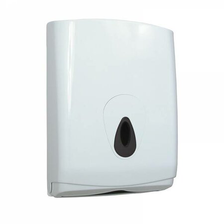 Papierdispenser | papieren handdoekjes dispenser | GROOT | voor gevouwen papieren handdoekjes