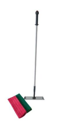 Magic Mop | Spray handle met voetplaat en 2 microvezelpads | Mop set