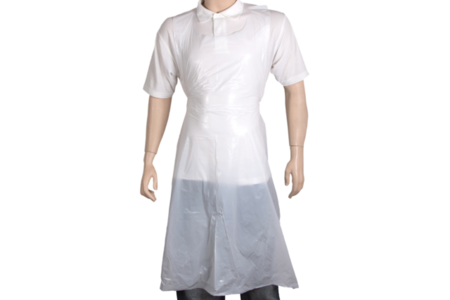 Partus Schorten | Wegwerpschorten | LDPE | 125×81 cm | 20mµ | 100 stuks | Wit