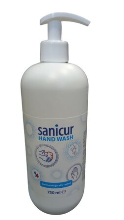 Sanicur handzeep | Voordeelverpakking zeep 750ml | Hand wash| 750ml | Hand Soap
