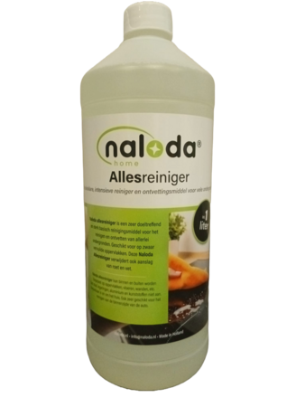Naloda Allesreiniger | Sterke ontvetter | Gebruiksklaar | 1 liter