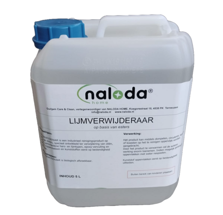 Naloda Lijmverwijderaar | Tapijtlijm verwijderen | 5 liter