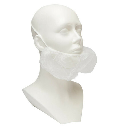 Oxxa Cover 2071 baardmasker  Wit | Non-Woven PE | 100 stuks