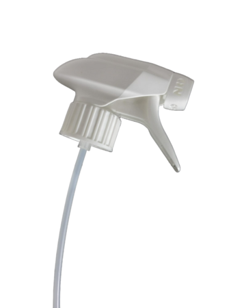 Trigger Sprayer 28/410 Viton wit/wit – Chemisch bestendig