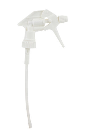 Trigger Tex-Spray Wit/Wit | met aanzuigbuisje