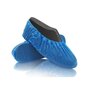CPE schoenovertrek | Blauw |  35micron | One size | 100 stuks