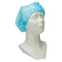 Haarnetjes Oxxa Cover 2030 baret | pannekoekmodel | PP | Blauw |  Ø 53cm | 100 stuks